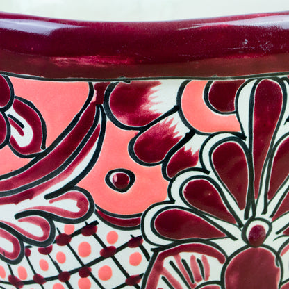 Matera cerámica mexicana roja