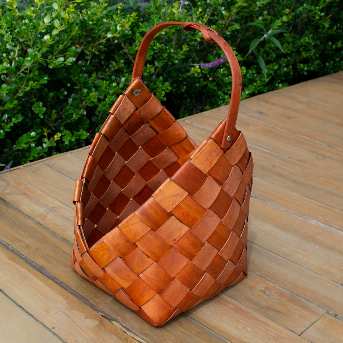 Bolsa Decorativa De Fibra