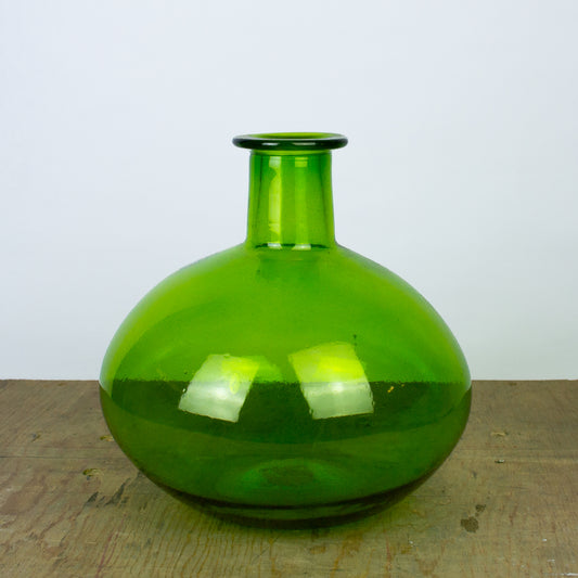 Florero Ancho Verde