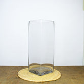 Recipiente de vidrio cuadrado grande